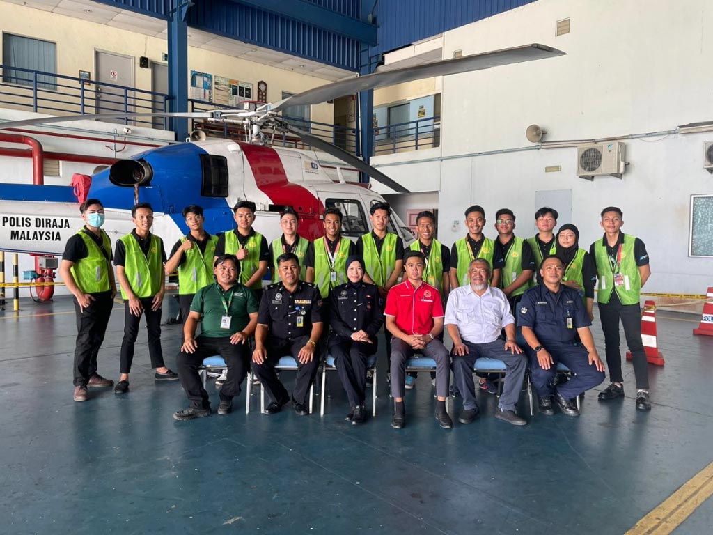 Academic Visit to Pasukan Gerak Udara Polis Diraja Malaysia