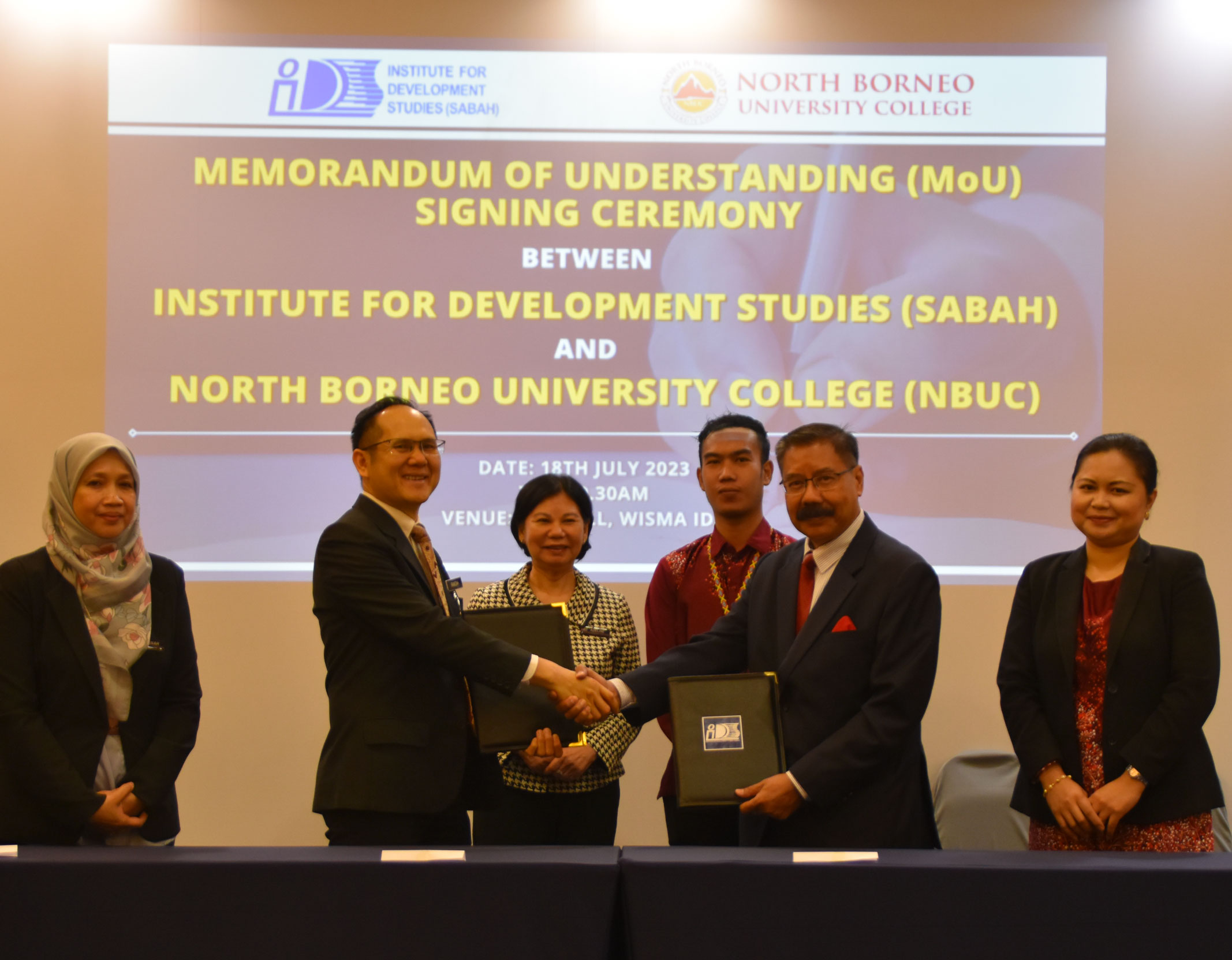 MoU between IDS and NBUC